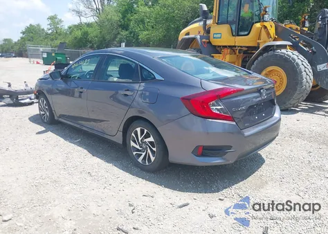 2016 Honda Civic Ex из США, поврежденный, VIN 19XFC2F75GE237876